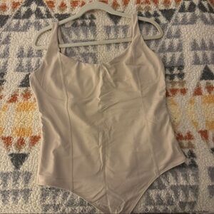 NWOT Abercrombie & Fitch Soft Tan Bodysuit